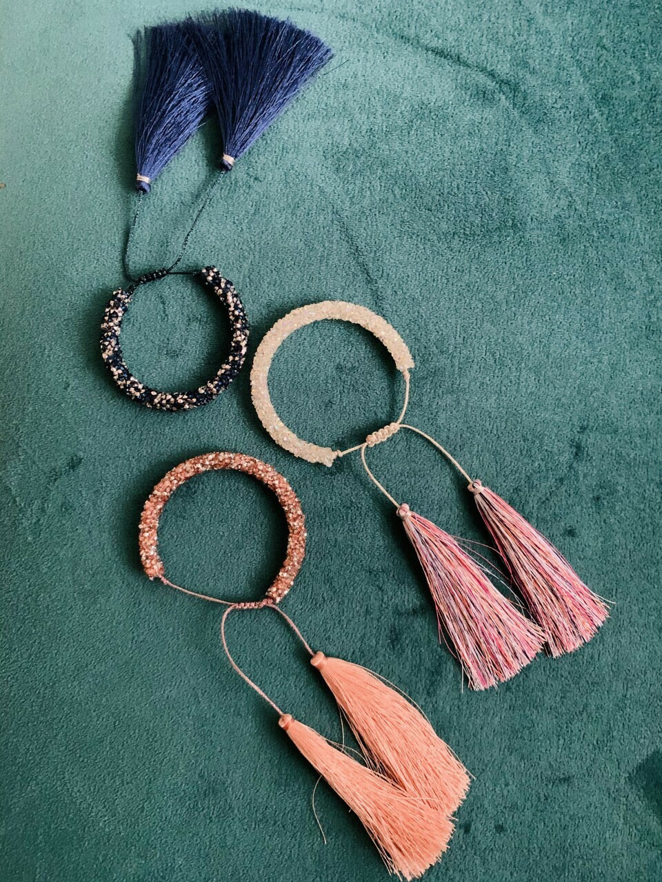 Acrylic bracelets