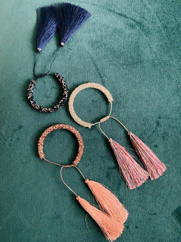Acrylic bracelets