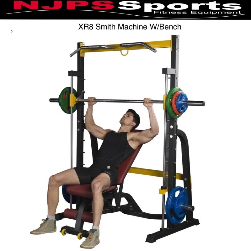 XR8 Home Gym Smith Machine w/Bench