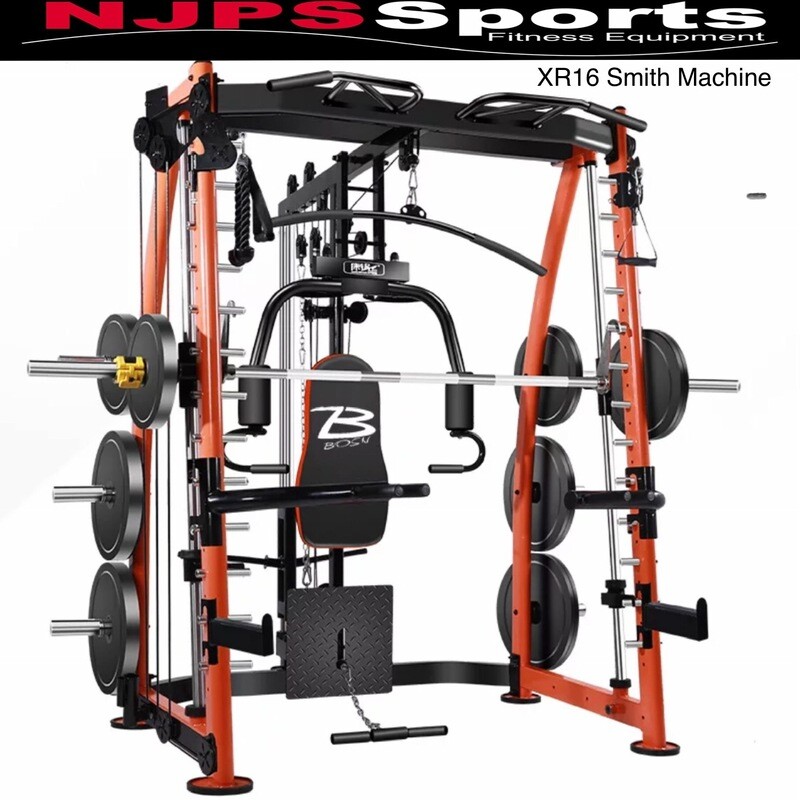 XR16 Plate Loaded Smith Machine w/Cable Crossover