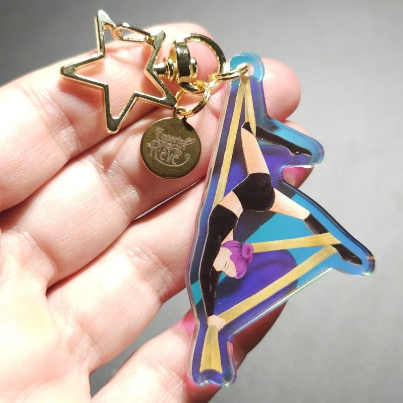 Porte-Clés Tissu Aérien