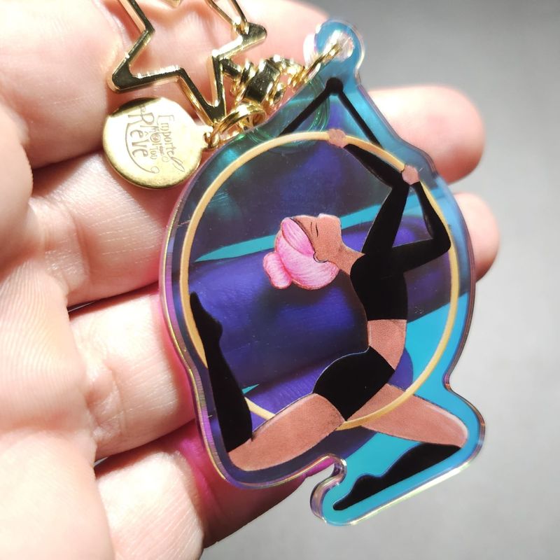 Porte-Clés Aerial Hoop 2