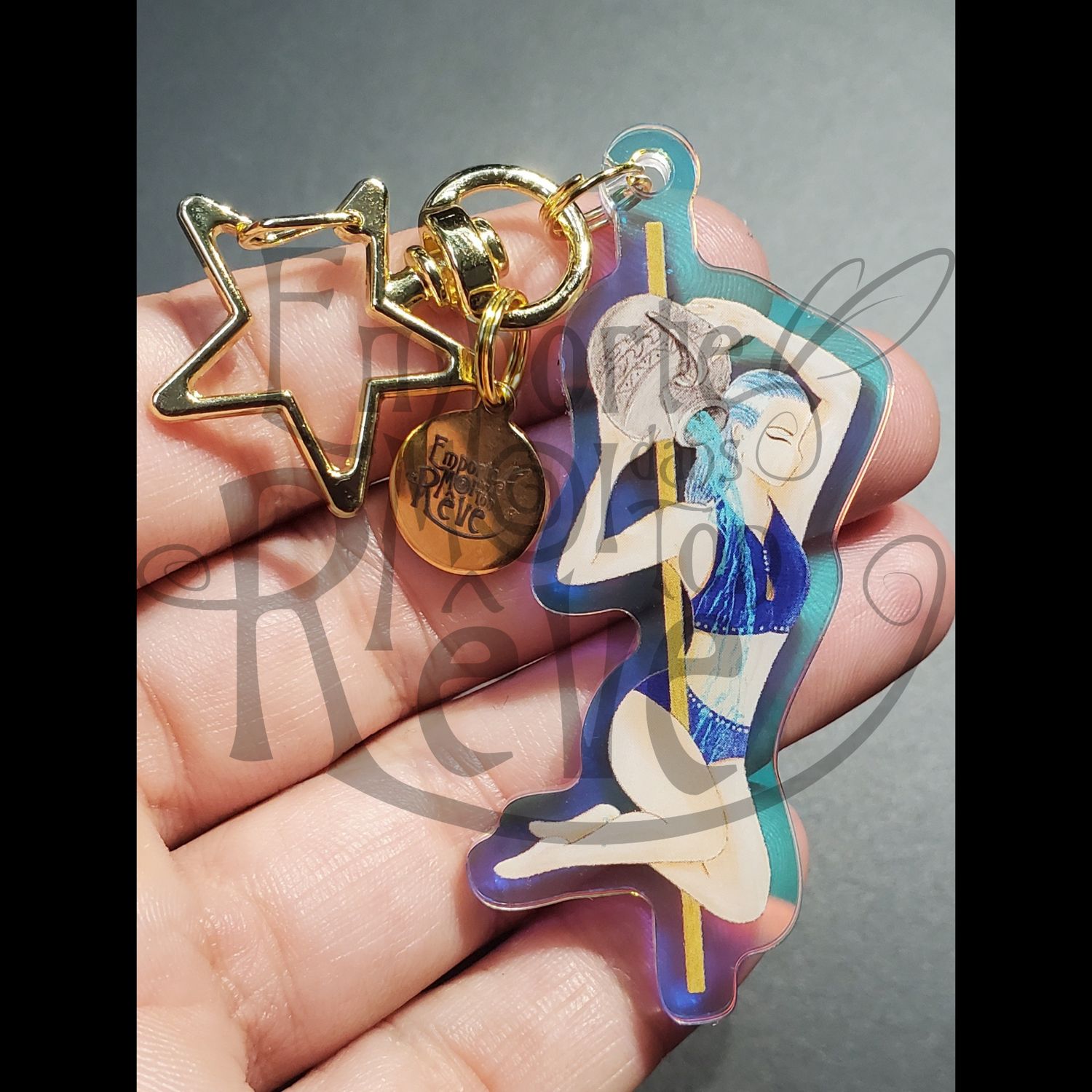 Porte-Clés Verseau/Aquarius