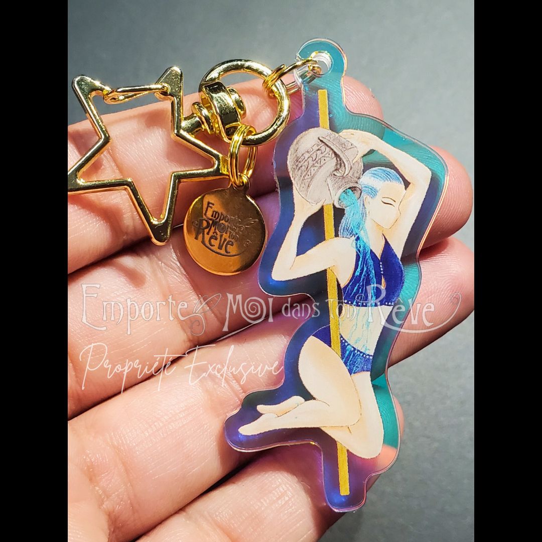 Porte-Clés Verseau/Aquarius