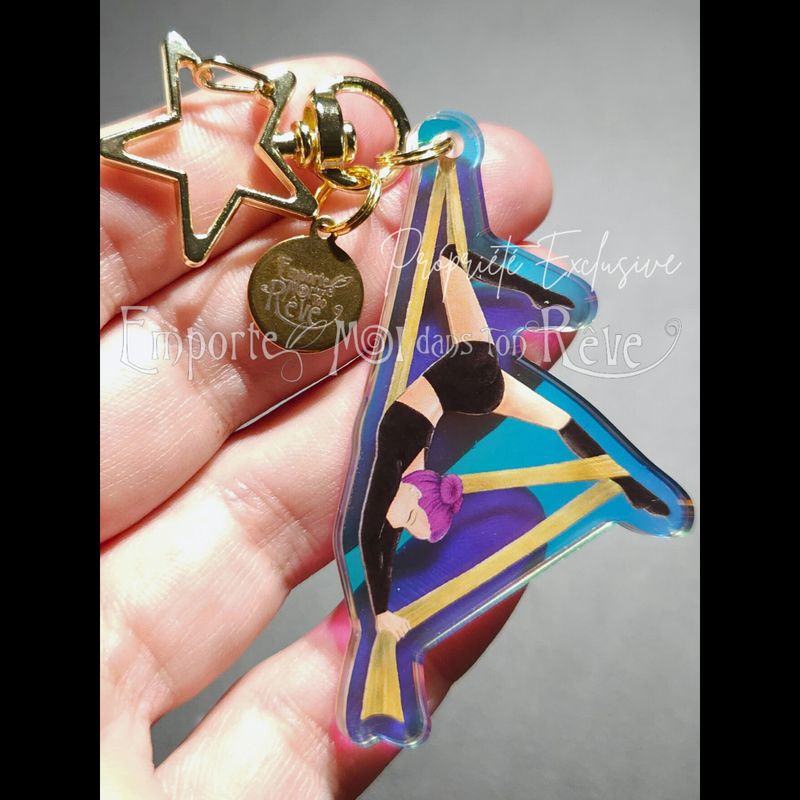 Porte-Clés Aerial Silk