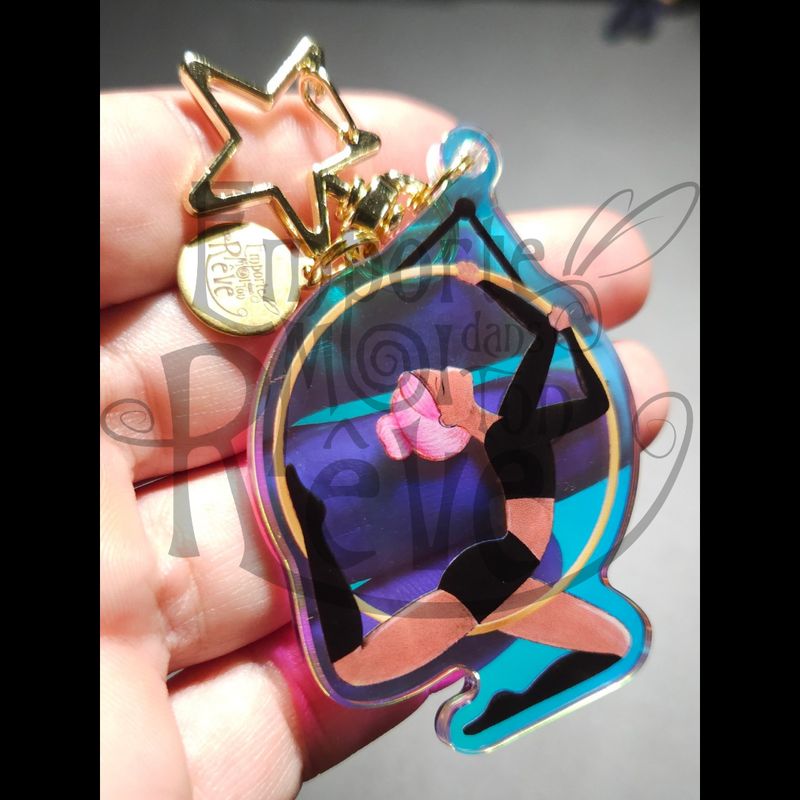 Porte-Clés Aerial Hoop "Tiana Circellus"