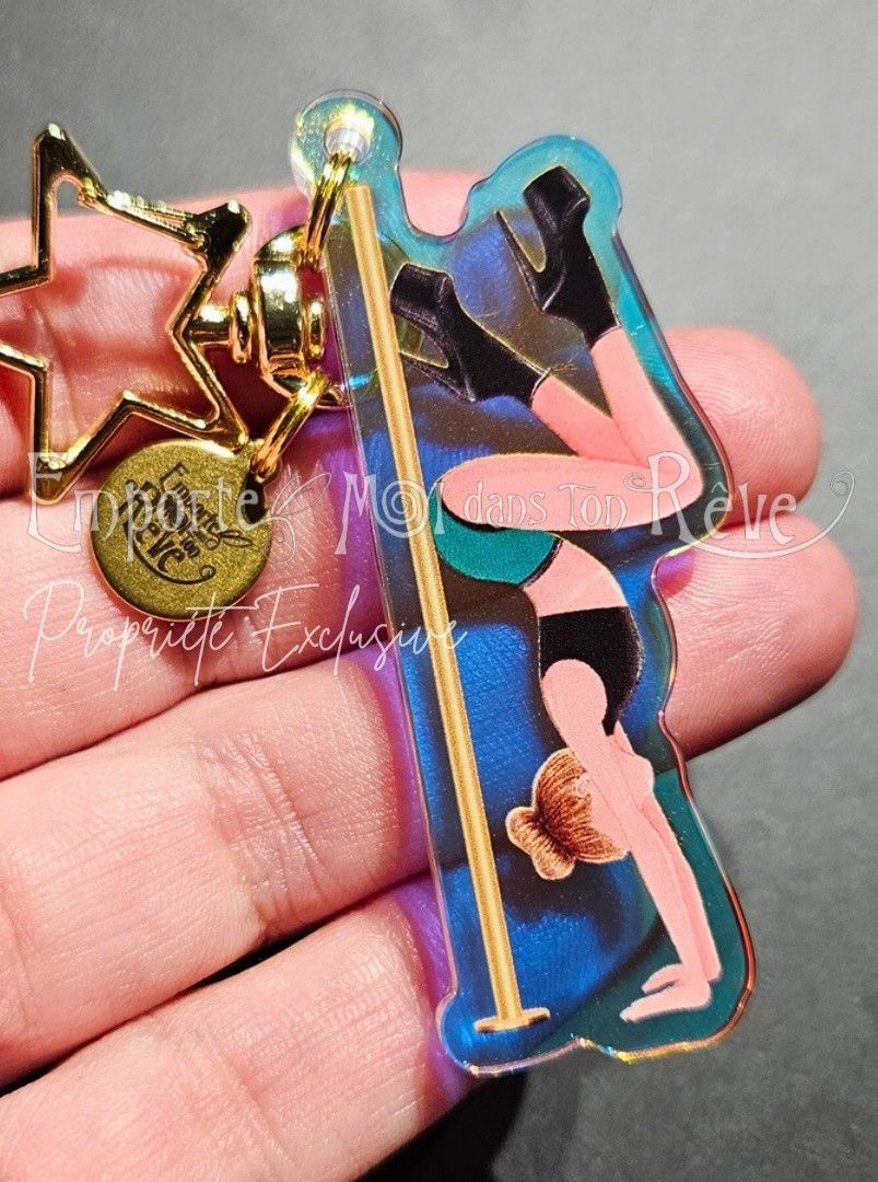 Porte-Clés Pole Exotique "Upside Dawn"