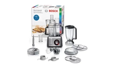 محضر طعام بوش ١٢٥٠ وات وظائف متعدده كبه وخلاط وكتشين ماشين