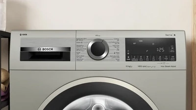Serie 6, Front Load, 1400 rpm, i-DOS     ١٠كيلو  غسالة ملابس بوش أيدوس