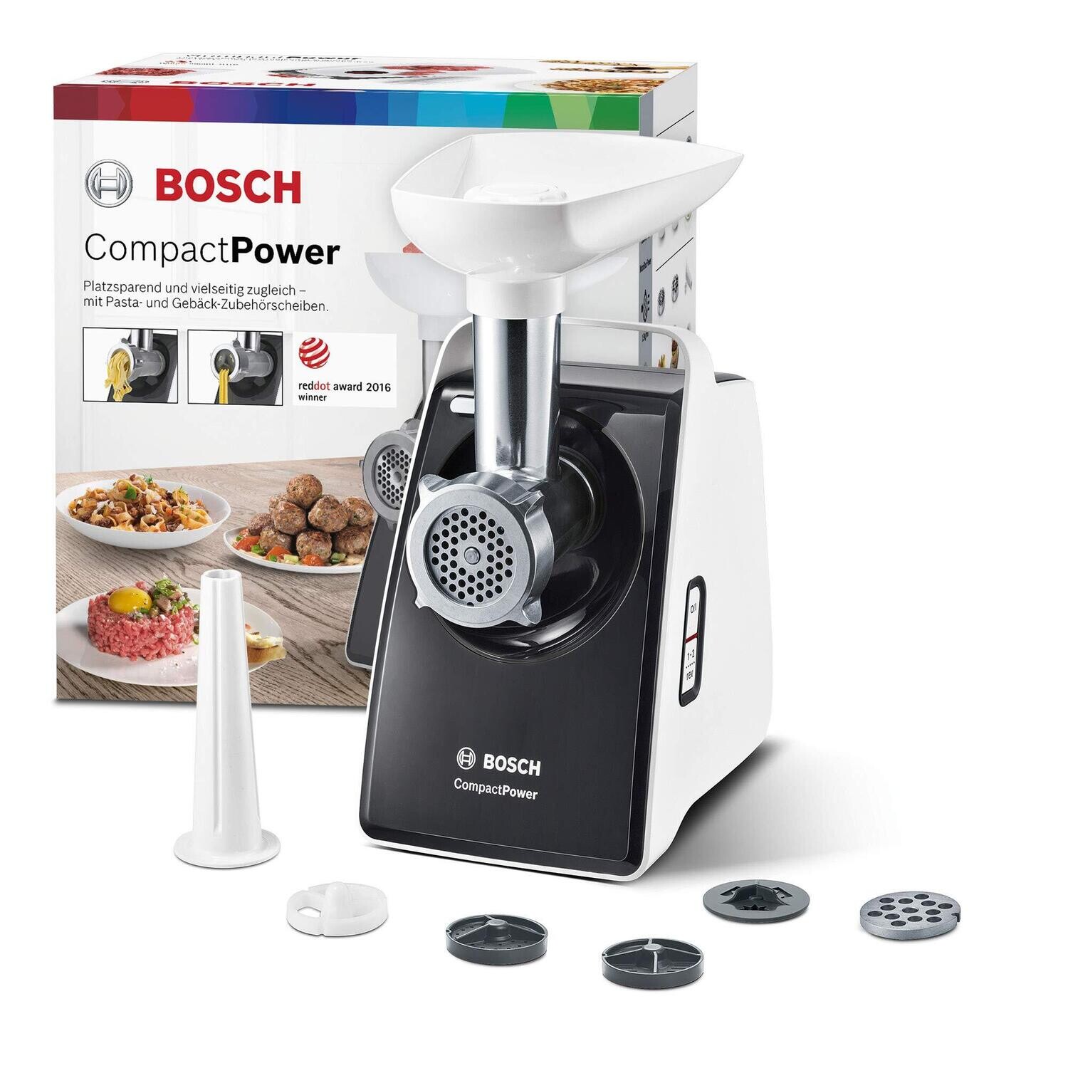Meat mincer, CompactPower, 1600 W, Black  مفرمة لحمه بوش  -1600 وات