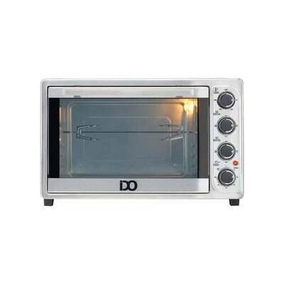 فرن كهرباء ٥٠ لتر ٢٠٠٠ وات استنلس اى دو مزود بمروحه زجاج دبل