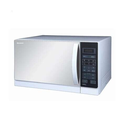 شارب R-750MR(S) ميكروويف بشواية - 25 لتر - فضي