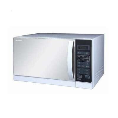 شارب R-750MR(S) ميكروويف بشواية - 25 لتر - فضي