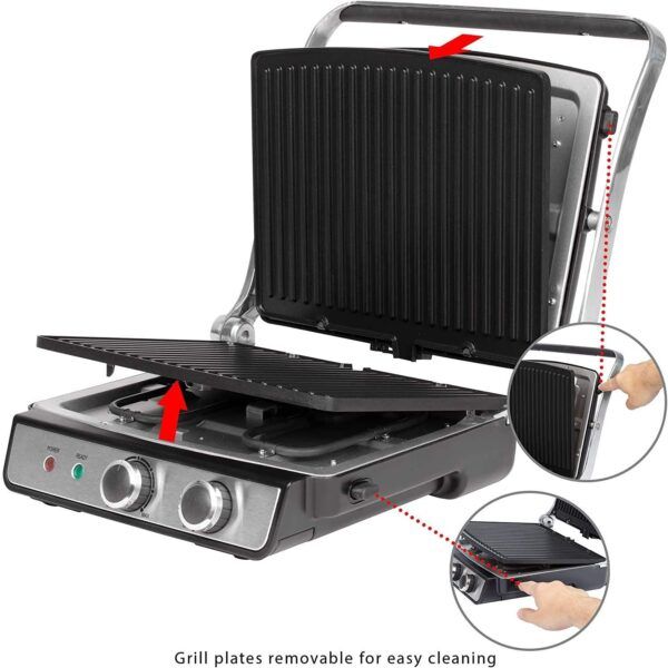 ProfiCook PC-KG 1029 Stainless Steel Contact Grill