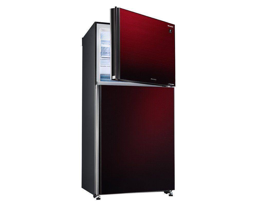 ثلاجة شارب انفرتر نوفروست 480 لتر أحمر SJ-GV63G-RD