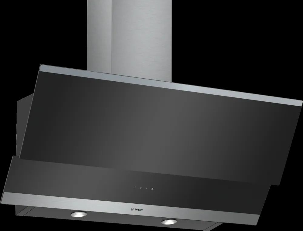 Serie 2, Cooker Hood, Glass Black Printed 90 cm