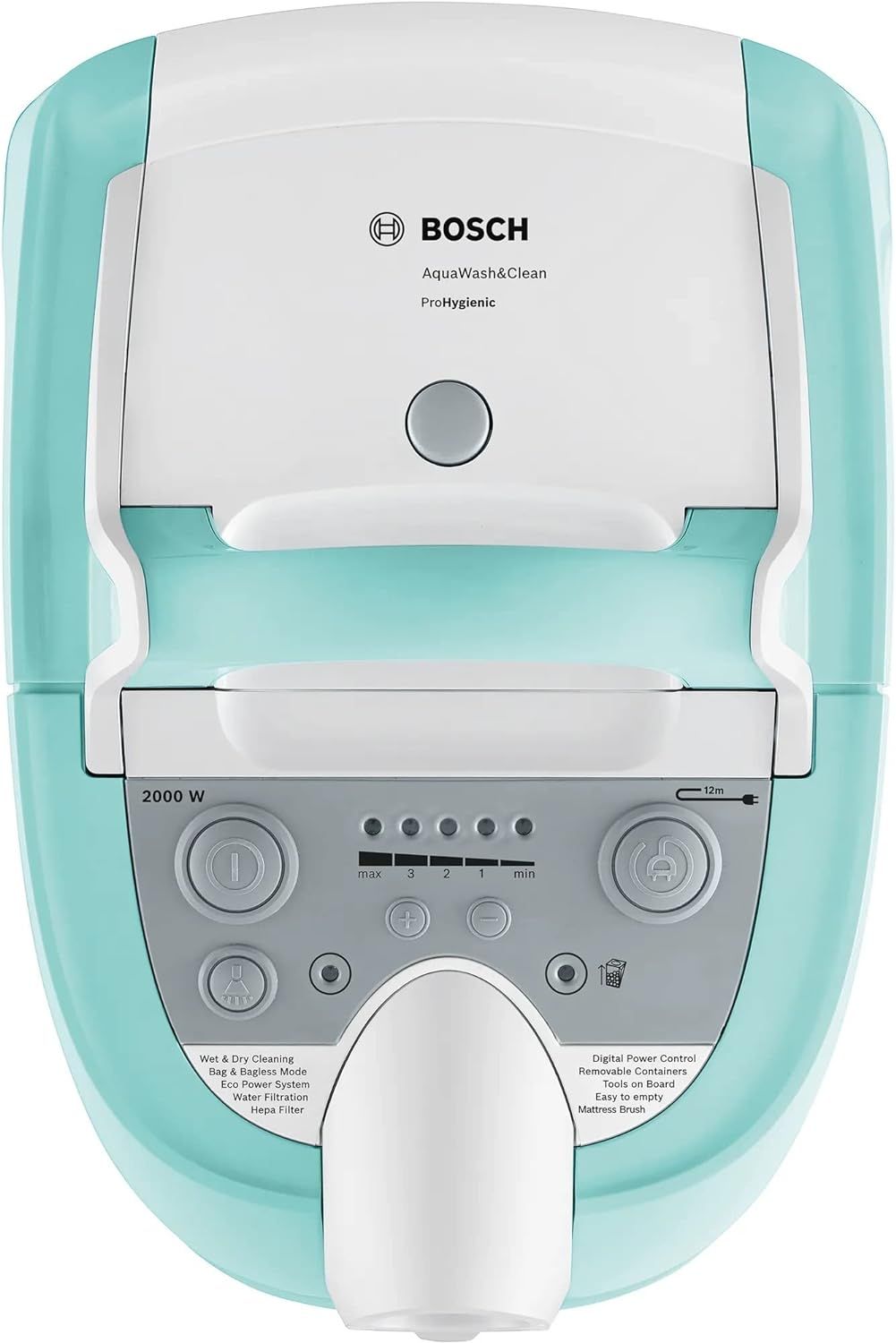Bosch Series 4 Wet &amp; Dry Multi Functional Wet &amp; Dry Vacuum Cleaner 2100 W Motor - Washes Carpets, Vacuums Liquids, Vacuums all types of floors - BWD420HYG