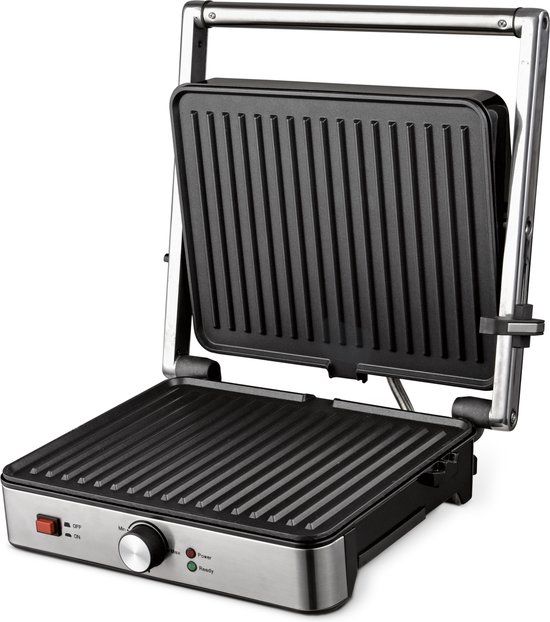 Heinrichs HKG 8685 - contactgrill- paninigrill - platen 30 x 24 cm