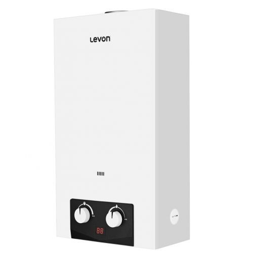 Levon gaz water heater 10 Liter digital white