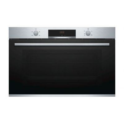 بوش فرن بلت ان غاز 90 سم بالشواية كهرباء ديجيتال ستانلس ستيل VGD553FR0