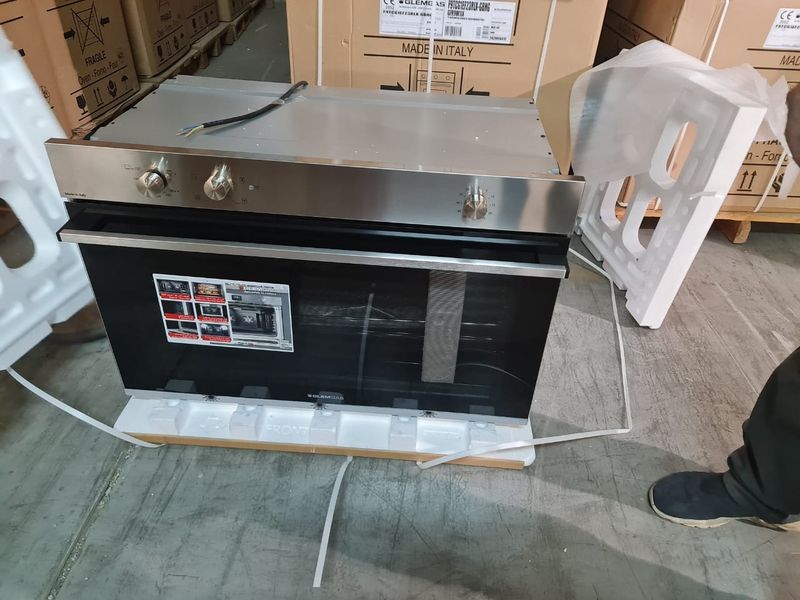 Gleam gaz oven built-in gas grill 90 cm GFR9W1IX