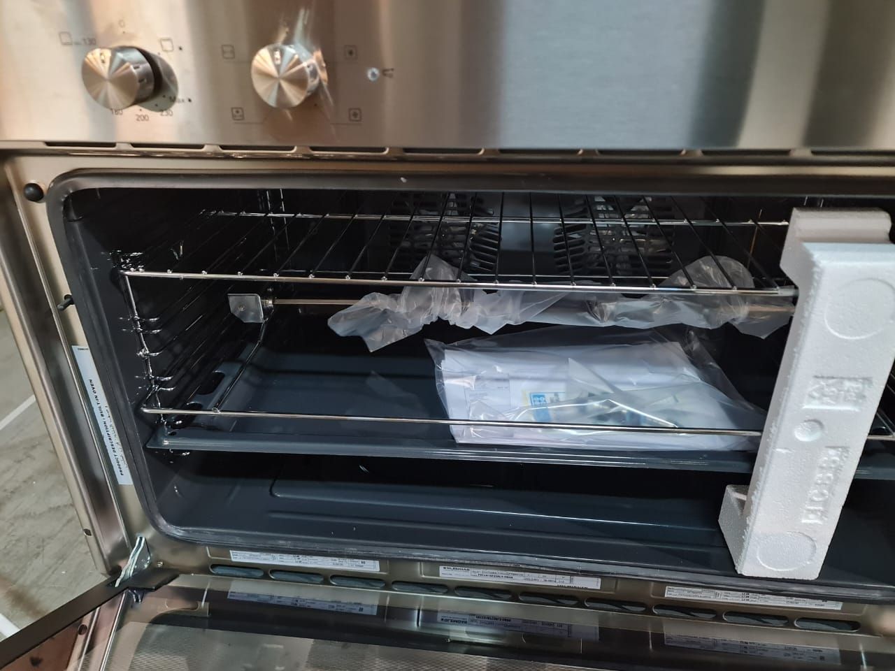 Gleam gaz oven  built-in gas grill 90 cm GFR9W1IX 