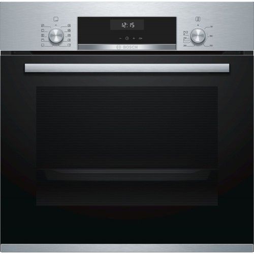 بوش فرن 60 سم 66 لتر بلت ان كهرباء استانلس اسود HBJ558YS0G