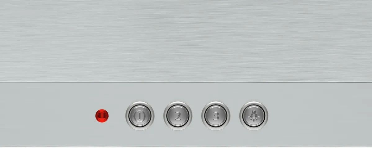 بوش شفاط مطبخ 90 سم ثلاث سرعات بقوة 380 متر مكعب/ ساعة ستانلس ستيل DWP94CC50T