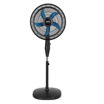 مروحة ستاند تيفال Turbo، مقاس 16 بوصة، اسود وازرق - VY5391E2