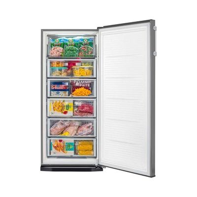 ديب فريزر نوفروست  تورنيدو أنفرتر  6 درج 223 لتر استانلس غامق RH-H22TV-SL