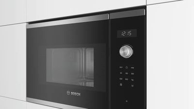 Series 6 Built-In Microwave Stainless steel Bosch