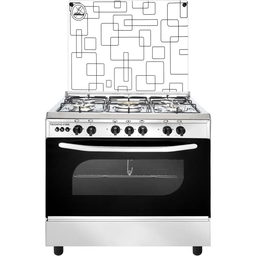 Technology fair 5 burner 80×60 cm
