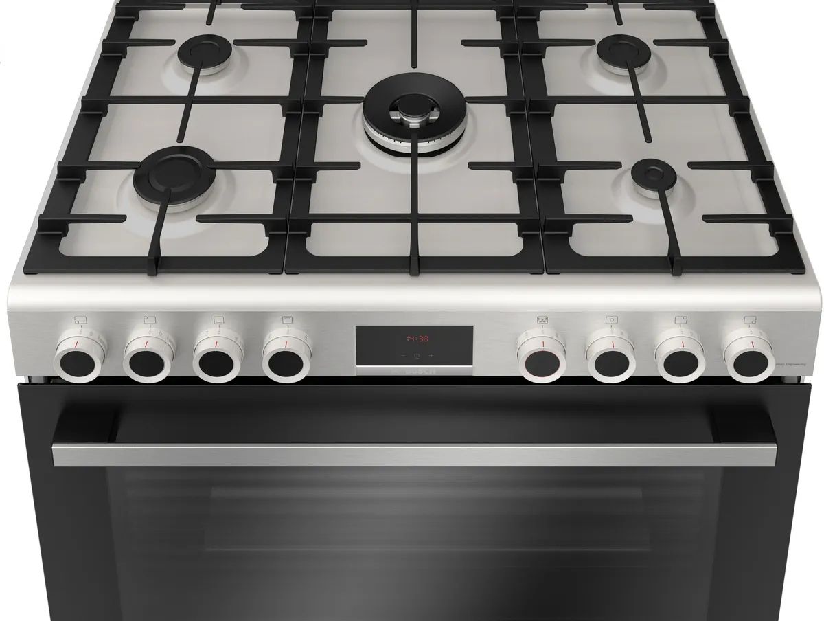 Series 6 Gas range cooker Stainless steel  HGX3G8W50S