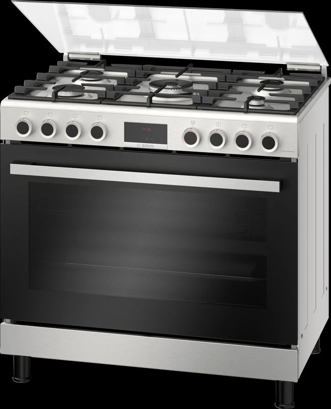 Series 6 Gas range cooker Stainless steel  HGX3G8W50S