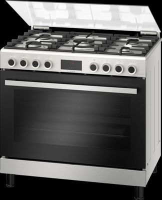 Series 6 Gas range cooker Stainless steel  HGX3G8W50S Series 6 Gas range cooker Stainless steel  HGX3G8W50S