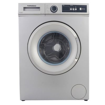 غسالة ملابس تورنيدو فول أوتوماتيك 6 كجم ، سيلفر TWV-FN68SLOA
