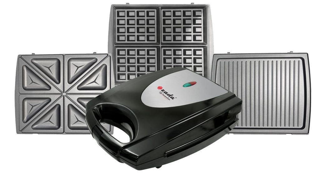 ZWM-813 وافل ميكر 3*1 زادا صانع الساندوتشات - صانع الوافل - جريل