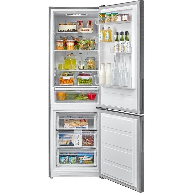 ثلاجة ميديا نوفروست، 310 لتر، فضي - MDRB424FGN46 ثلاجة ميديا نوفروست، 310 لتر، فضي - MDRB424FGN46