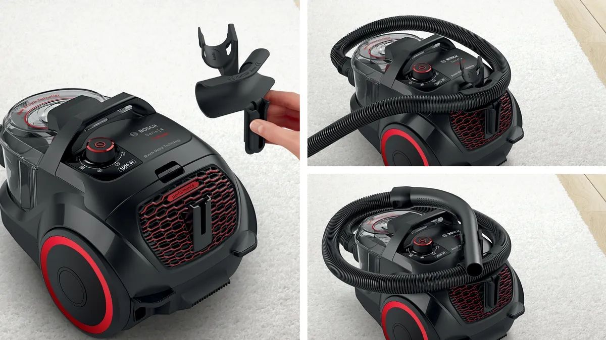 Series 4 Bagless vacuum cleaner ProPower Black  BGS21WPOW