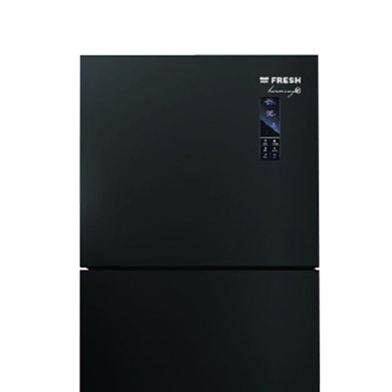 ثلاجة نوفروست فريش، 397 لتر، اسود - FNT-MR470YGQMI ثلاجة نوفروست فريش، 397 لتر، اسود - FNT-MR470YGQMI