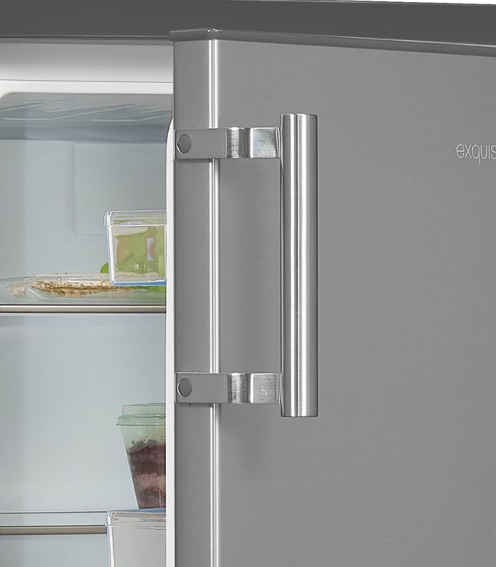 Exquisit full room fridge Inoxlook -133L KS16-VH-010D Inoxlook
