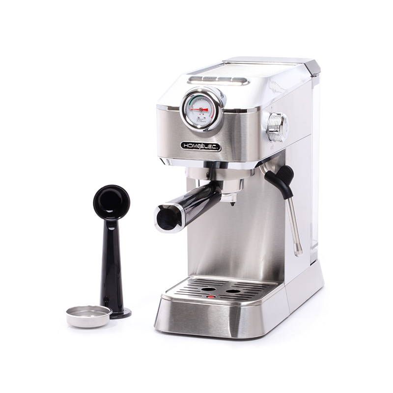 ماكينة قهوة اسبريسو هوم إلك 1400 واط إستيل