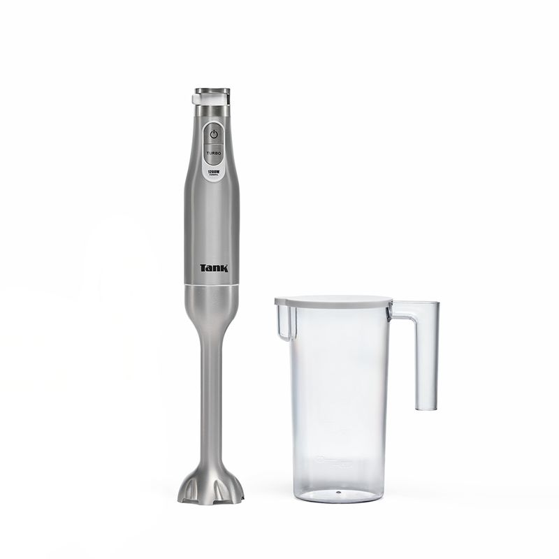 خلاط يدوي تانك متعدد الوظائف ، نظام تحكم 6 سرعات + تربو، 1200 وات، أبيض، CM-6004 ، ضمان عامين