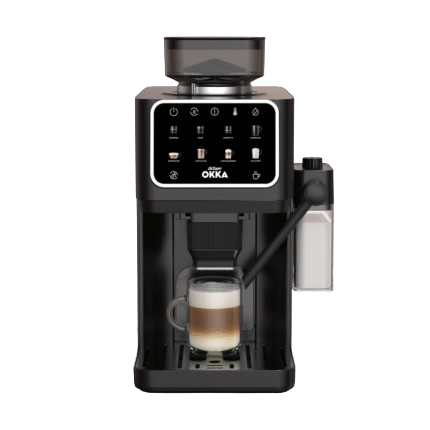 ماكينه اسبريسو ارزوم اوكا باريستا برو اوتوماتيك – فضي ماكينه اسبريسو ارزوم اوكا باريستا برو اوتوماتيك – فضي