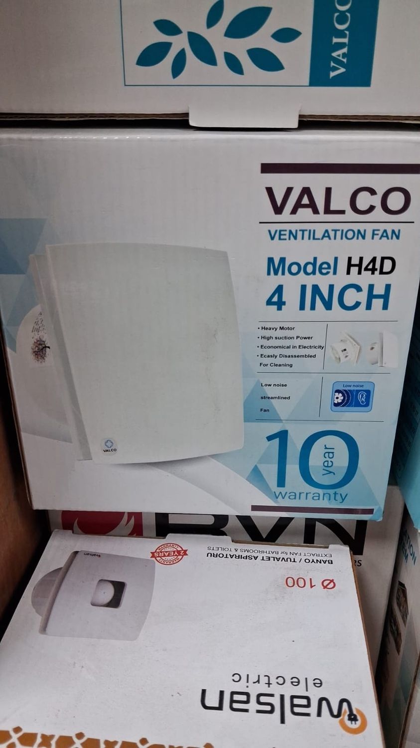 شفاط ٤ بوصه زجاجى وحائطى وللأسقف المعلقه ماركة فالكون