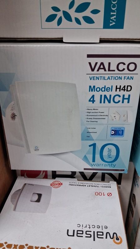 شفاط ٤ بوصه زجاجى وحائطى وللأسقف المعلقه ماركة فالكون