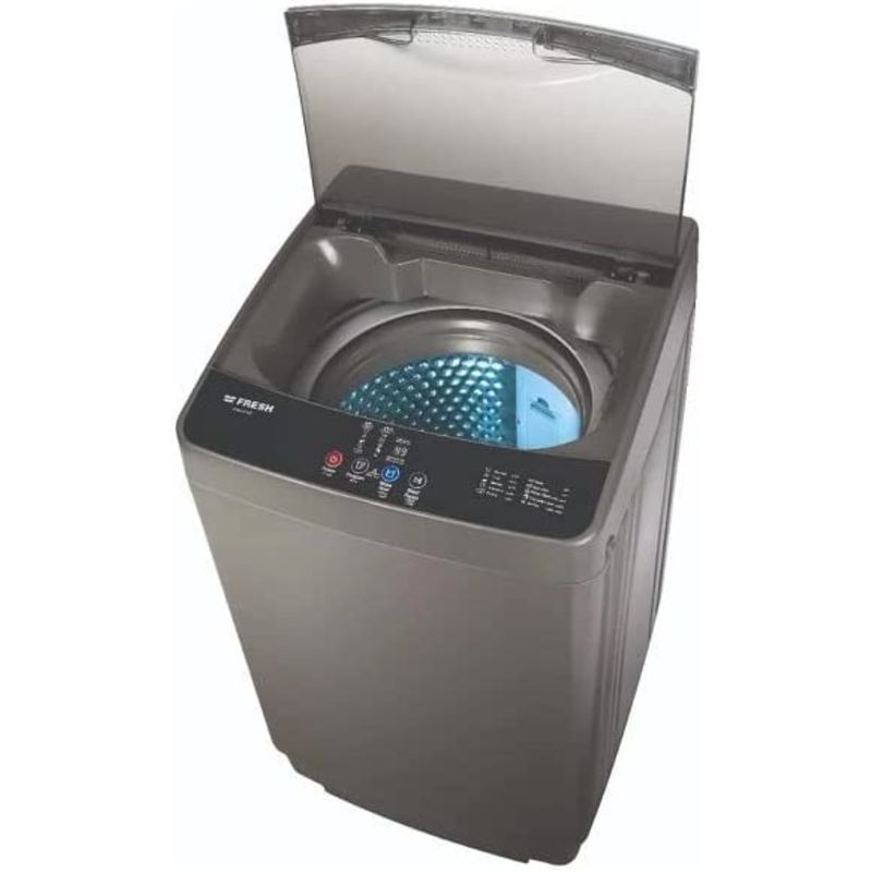 غساله فريش فوق اوتوماتيك 7كيلو سلفر جسم بلاستيك