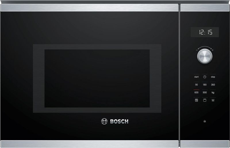 Serie 6 Built-In Microwave with grill 59 x 38 cm ميكروييف بوش بلت ان 25 لتر أسود Serie 6 Built-In Microwave with grill 59 x 38 cm ميكروييف بوش بلت ان 25 لتر أسود