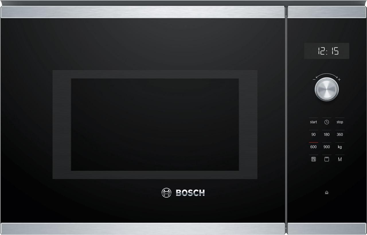 Serie 6 Built-In Microwave with grill 59 x 38 cm ميكروييف بوش بلت ان 25 لتر أسود