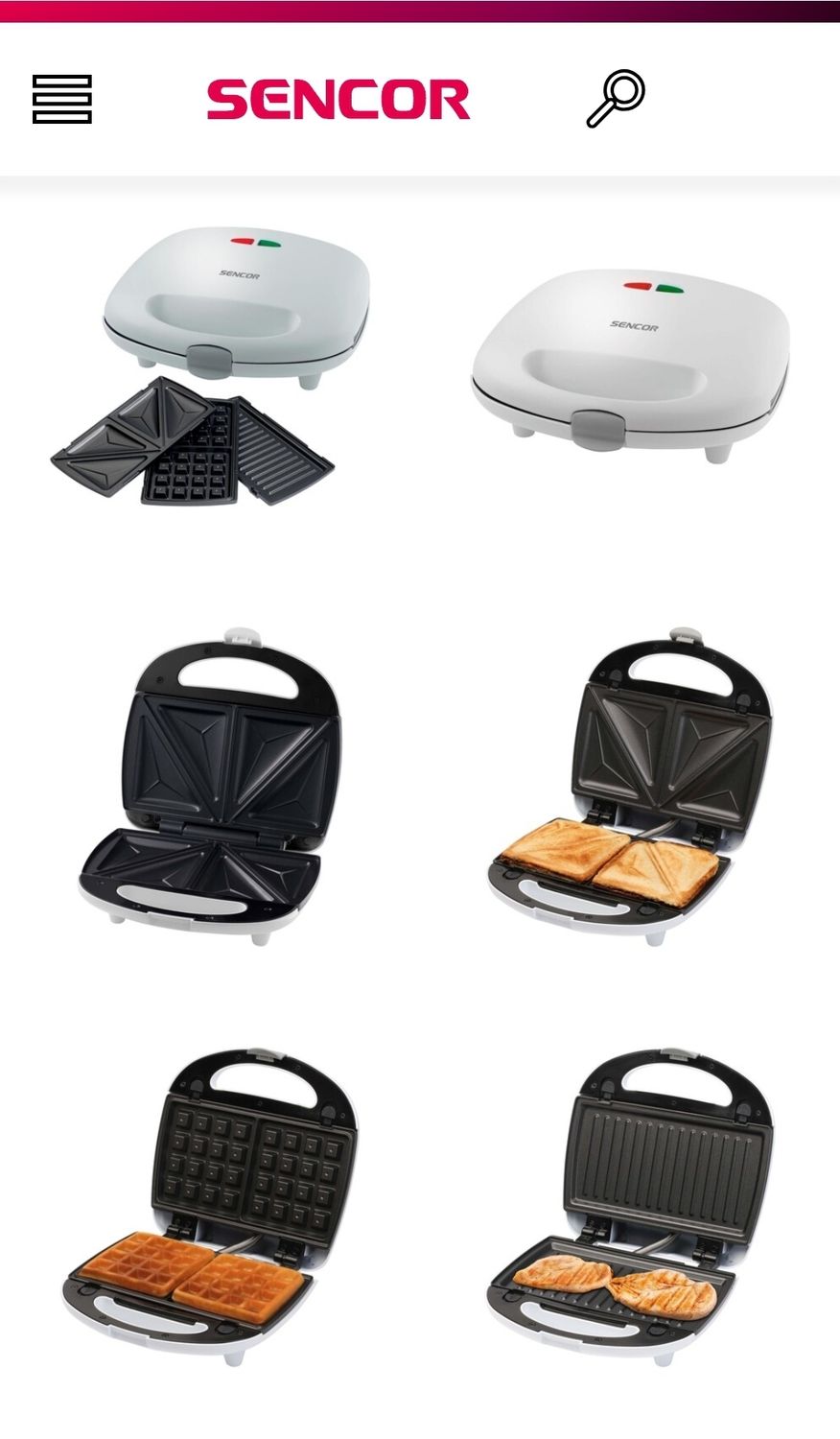 Sandwich Maker / Grill / Waffle Maker 3 in 1